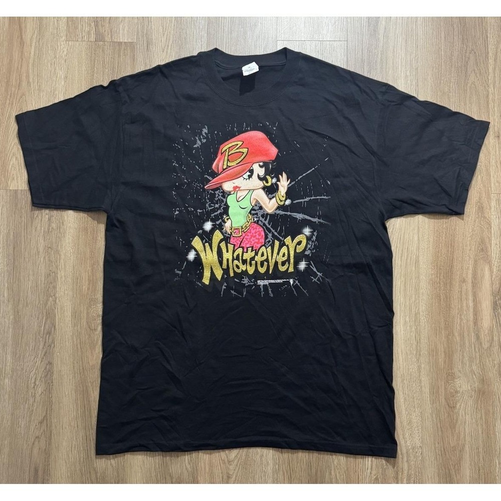 Vintage 2007 Betty Boop Whatever T Shirt Size XL